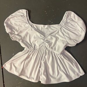 White blouse top